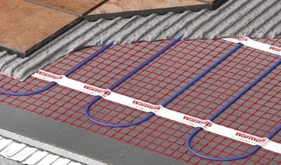 malla radiante eléctrica de bajo perfil ( SPM)