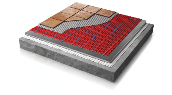 Suelo radiante eléctrico - Sistema DCM-PRO Warmup
