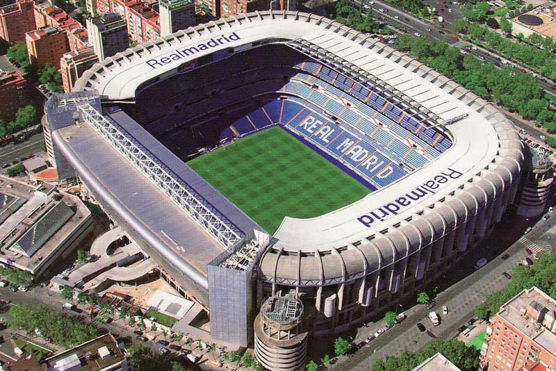 Estadio de Santiago Bernabéu, Spain - Warmup