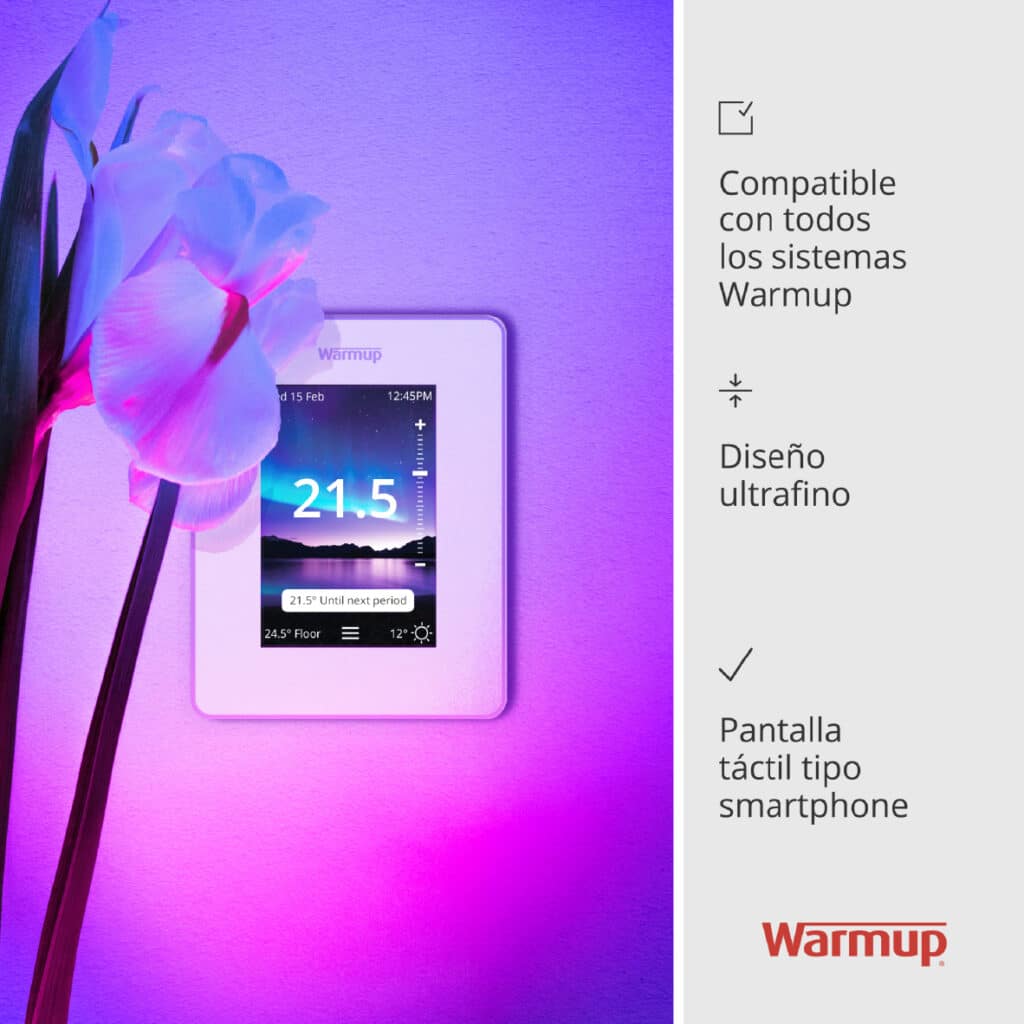 Termostato inteligente para domótica 7IE