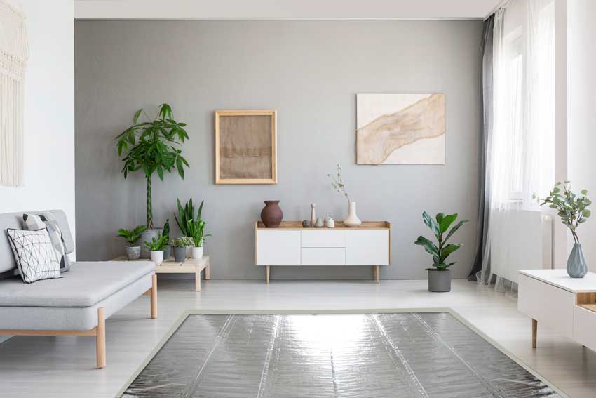 Suelo radiante eléctrico 