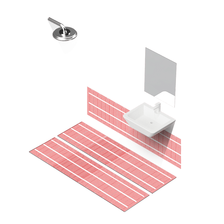 calefacción de pared