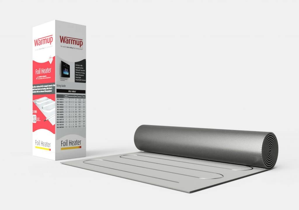 Suelo radiante con acabados de madera- Sistema Eléctrico flotantes WLFH