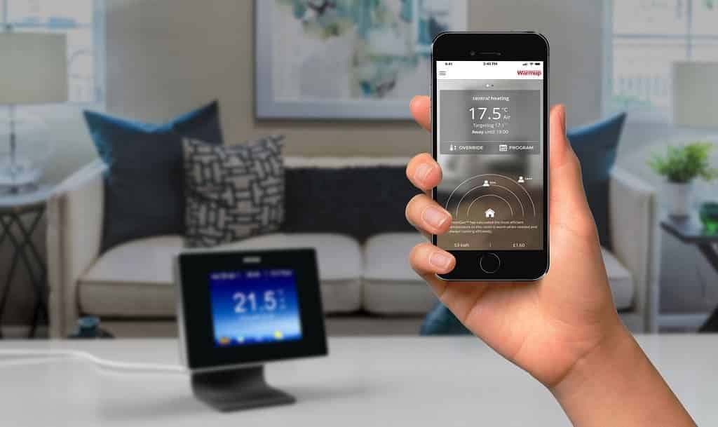 smart thermostat android ios app for smartphone mobile phone