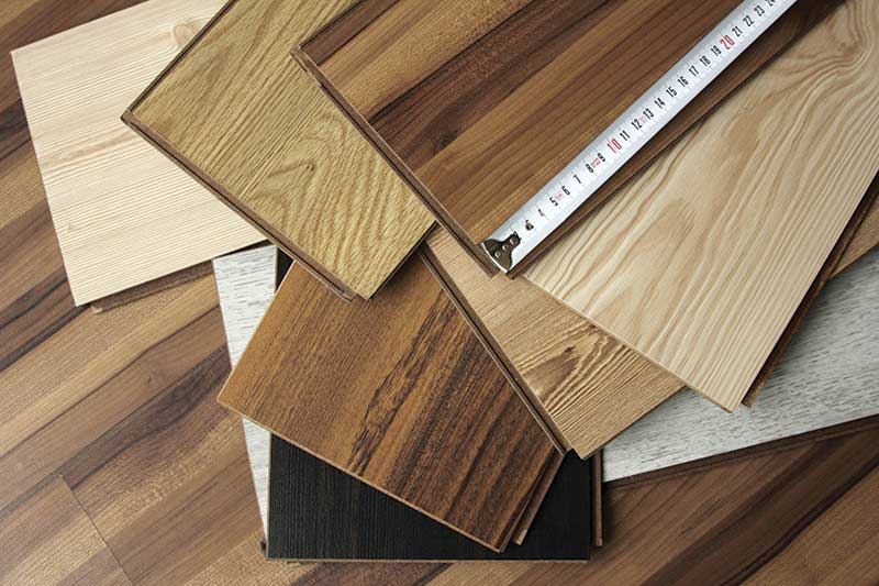 Suelo radiante con acabados de madera
